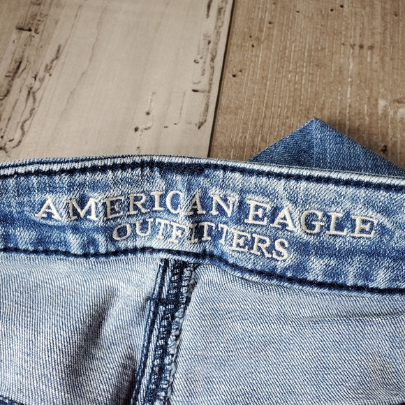 American Eagle Outfitters AEO Sky High Jeggings Vintage Collection Size 4 NWOT - Picture 3 of 16